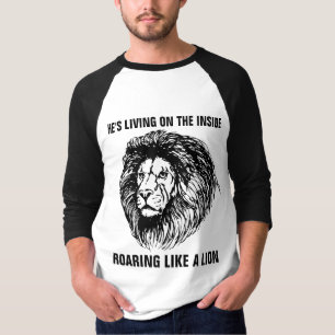 WIE EIN LION, Christliche T - Shirt