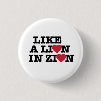 Wie ein Löwe in Zion Button