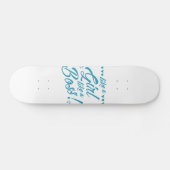 Wie ein Mädchen, wie ein Boss Skate Deck Skateboard (Horizontal)