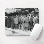 Wie ein Mann ist, zum der Hoffnung Mousepad zu (Mit Mouse)