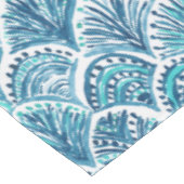 WIE ein MEERJUNGFRAU Seefisch-Skala-Muster Tischdecke (Schrägansicht)