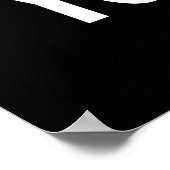 Wie ein New Yorker Poster drucken (Ecke)