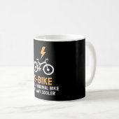 Wie ein normales Bike Cooler E Bike Kaffeetasse (VorderseiteRechts)