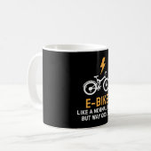 Wie ein normales Bike Cooler E Bike Kaffeetasse (Vorderseite Links)