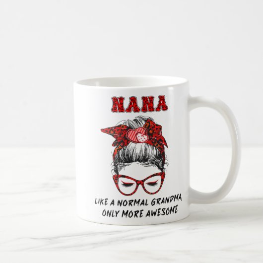 Wie ein normales Oma nur Phantastischere Mütter Da Kaffeetasse (Rechts)
