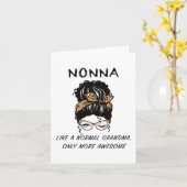 Wie ein normales Oma nur Phantastischere Mütter Da Karte (Gelbe Blume)