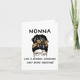 Wie ein normales Oma nur Phantastischere Mütter Da Karte