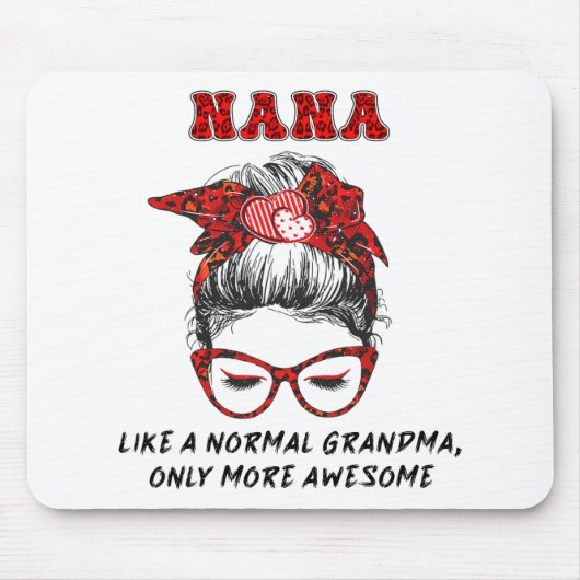 Wie ein normales Oma nur Phantastischere Mütter Da Mousepad (Vorne)