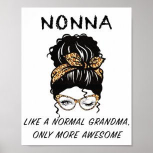 Wie ein normales Oma nur Phantastischere Mütter Da Poster