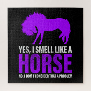 Wie ein Pferd zu riechen ist kein Problem Puzzle