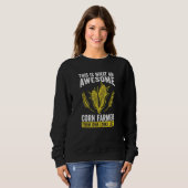 Wie ein Phantastischer Bauer von Iowa aussieht Sweatshirt (Vorne ganz)