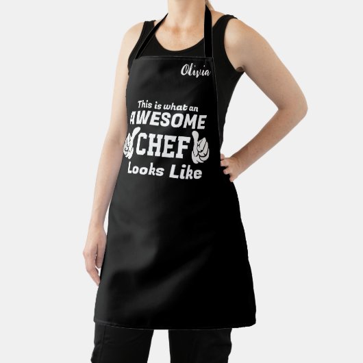 Wie ein Phantastischer Koch aussieht wie Männer Fr Schürze (InSitu)