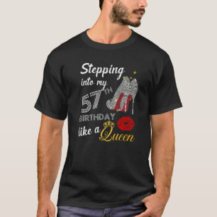 Wie ein Queen-Party in meinen 57. Geburtstag eintr T-Shirt