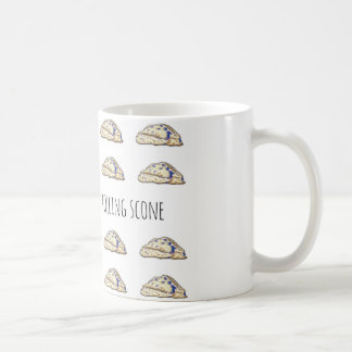Wie ein Rollen-Scone Kaffeetasse