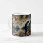 Wie ein rollender Stein Surreal Highway Tasse (Vorderseite Links)