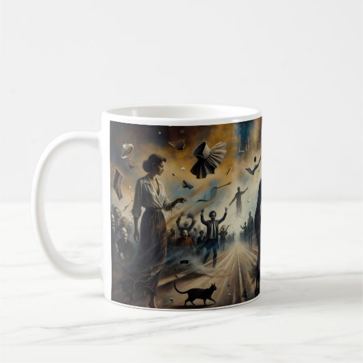 Wie ein rollender Stein Surreal Highway Tasse (Links)