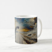 Wie ein rollender Stein Windswept Dream Becher Kaffeetasse (VorderseiteRechts)
