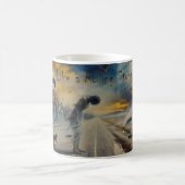Wie ein rollender Stein Windswept Dream Becher Kaffeetasse (Mittel)