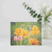 Wie ein schönes Stillleben Postkarte (Stehend Vorderseite)