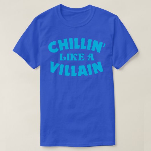 wie ein Schurke T-Shirt (Design vorne)