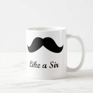Wie ein Sir Kaffeetasse