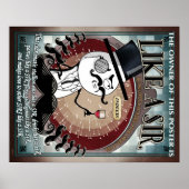 Wie ein Sir - Meme Poster (Vorne)