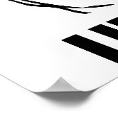 Wie ein Sir Monocle Rage Face Meme Poster (Ecke)