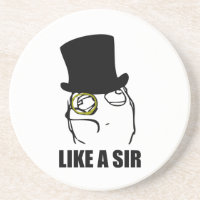 Wie ein Sir Monocle Rage Face Meme