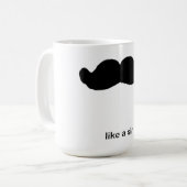Wie ein Sir Mug Kaffeetasse (Vorderseite Links)