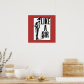 Wie ein SIR Poster (Küche)
