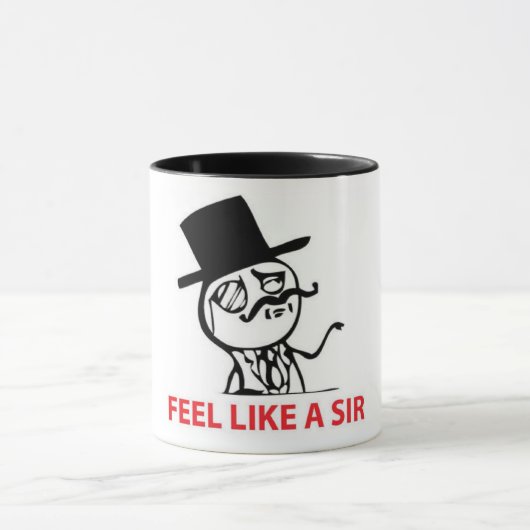 Wie ein Sir Tasse (Zentrum)