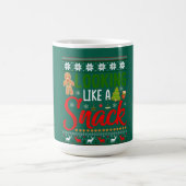 Wie ein Snack Funny Christmas Cookie hässlich auss Kaffeetasse (Mittel)
