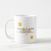 wie ein Stern, der hell glänzt Kaffeetasse (Links)