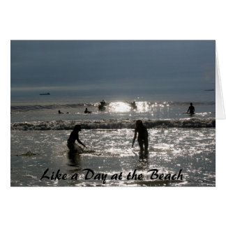 Wie ein Tag am Strand