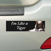 Wie ein Tiger Autoaufkleber (Auf Auto)