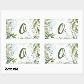 Wie ein Unkraut wachsen, Junge, personalisieren, Rechteckiger Aufkleber (Blatt)