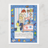 Wie ein Vater Inspiration Postcard Postkarte (Vorderseite)