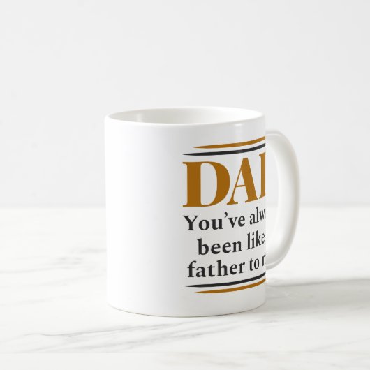 Wie ein Vater Kaffeetasse (VorderseiteRechts)