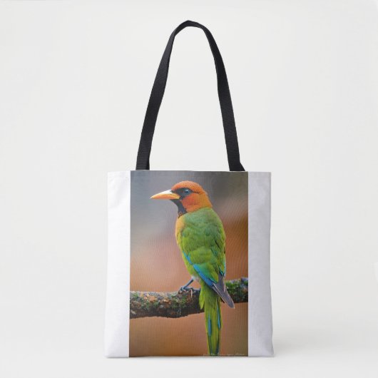 Wie ein Vogel Gezeichnet wird - Schritt-für-Schrit Tasche (Vorderseite)
