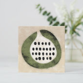 Wie eine Abb. oder eine Kiwi Grußkarte Karte (Stehend Vorderseite)