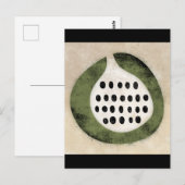 Wie eine Abb. oder eine Kiwi Postkarte (Vorne/Hinten)