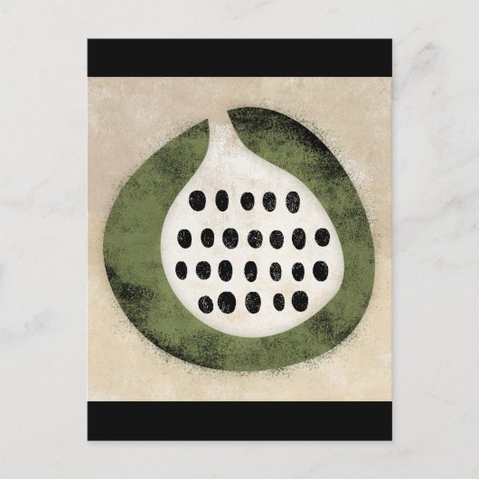 Wie eine Abb. oder eine Kiwi Postkarte (Vorderseite)