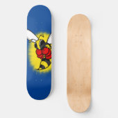 Wie eine Biene Skateboard (Vorderseite)