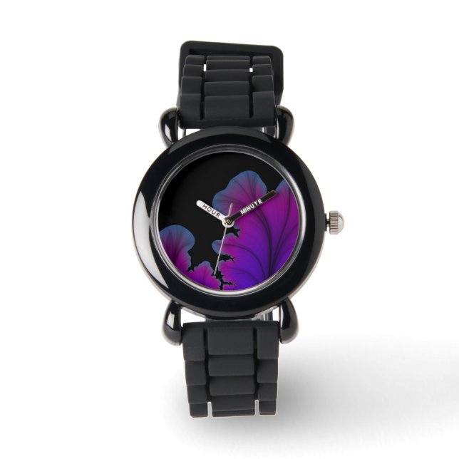 Wie eine Blume Armbanduhr (Vorderseite)