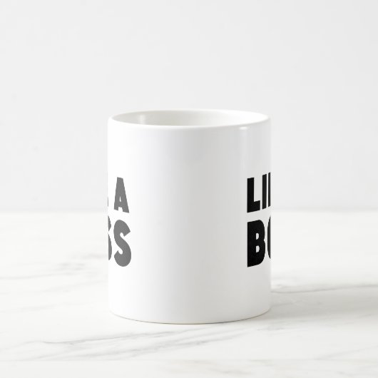 Wie eine Boss Coffee Tasse (Mittel)