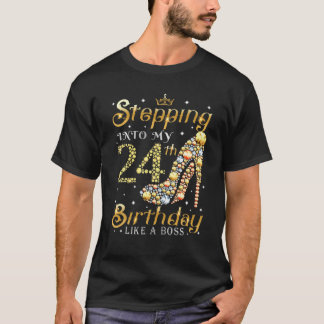 Wie eine Boss Ladys in meinen 34. Geburtstag eintr T-Shirt