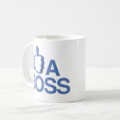 WIE EINE BOSS-Tasse Kaffeetasse (Vorderseite Links)