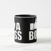 Wie eine Boss-Tasse Tasse (Zentrum)