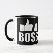 Wie eine Boss-Tasse Tasse (Links)