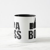 Wie eine Boss-Tasse Tasse (Zentrum)